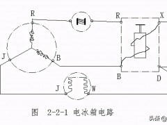 河柴MAN曼机配件-制冷设备的电路图和电气接线图有什么区别？压缩冰箱原理器启动机怎么接线