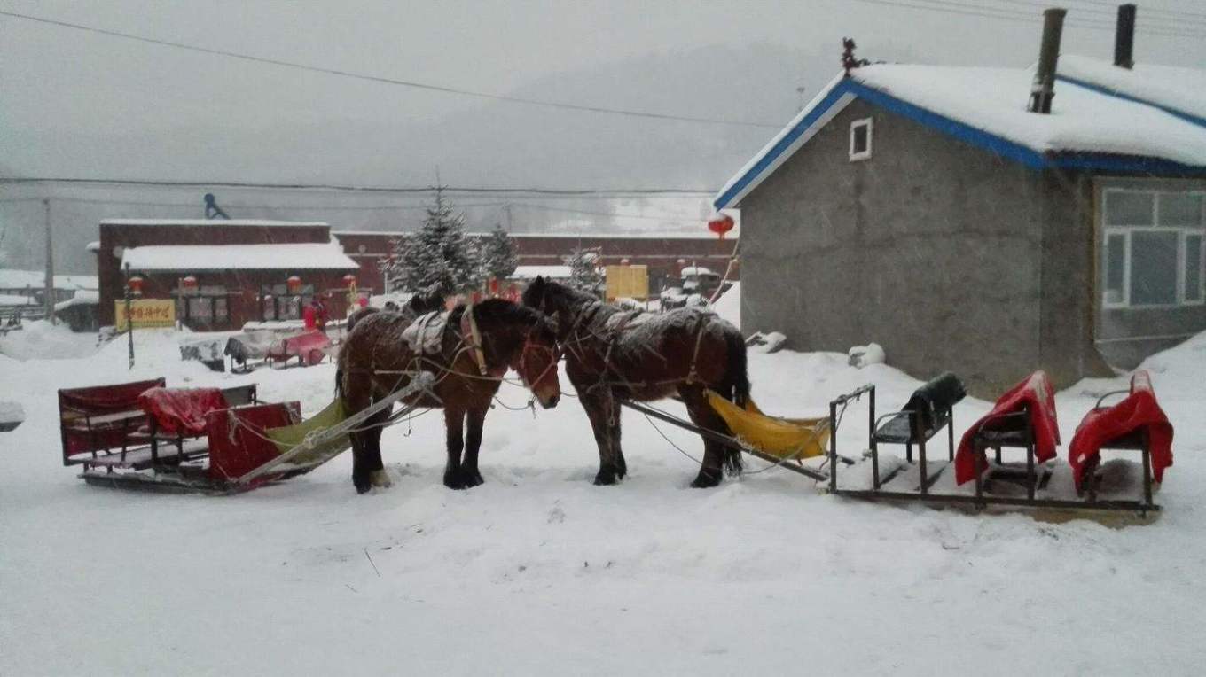 雪乡雪谷穿越